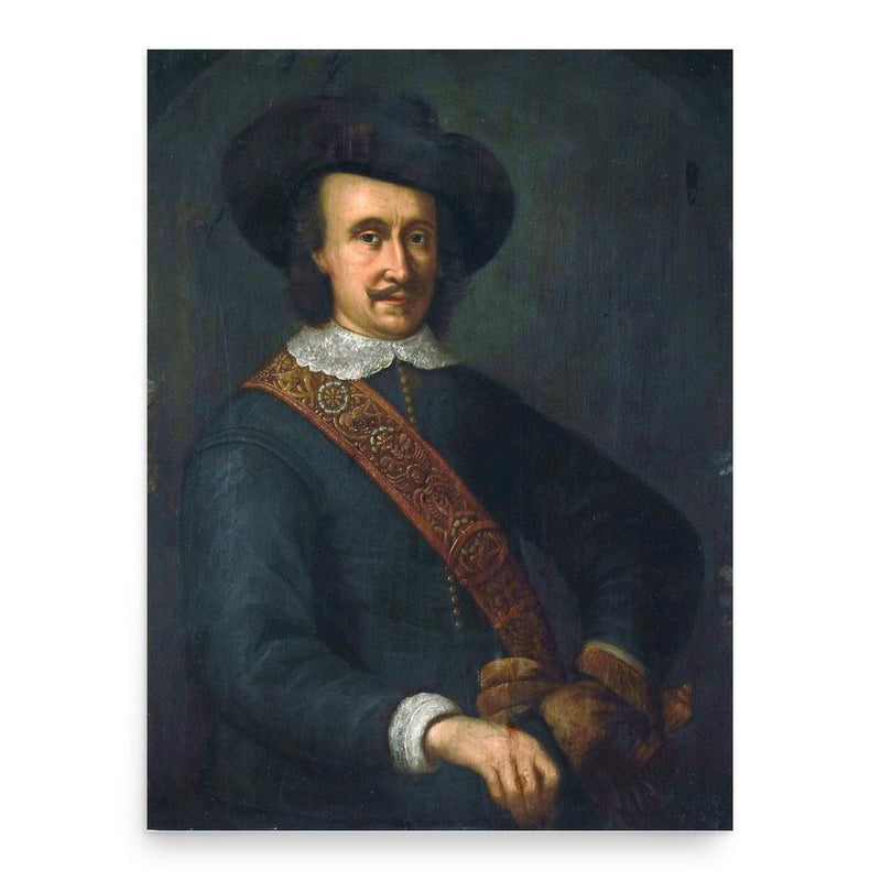 Cornelis van der Lijn poster print, in size 18x24 inches.