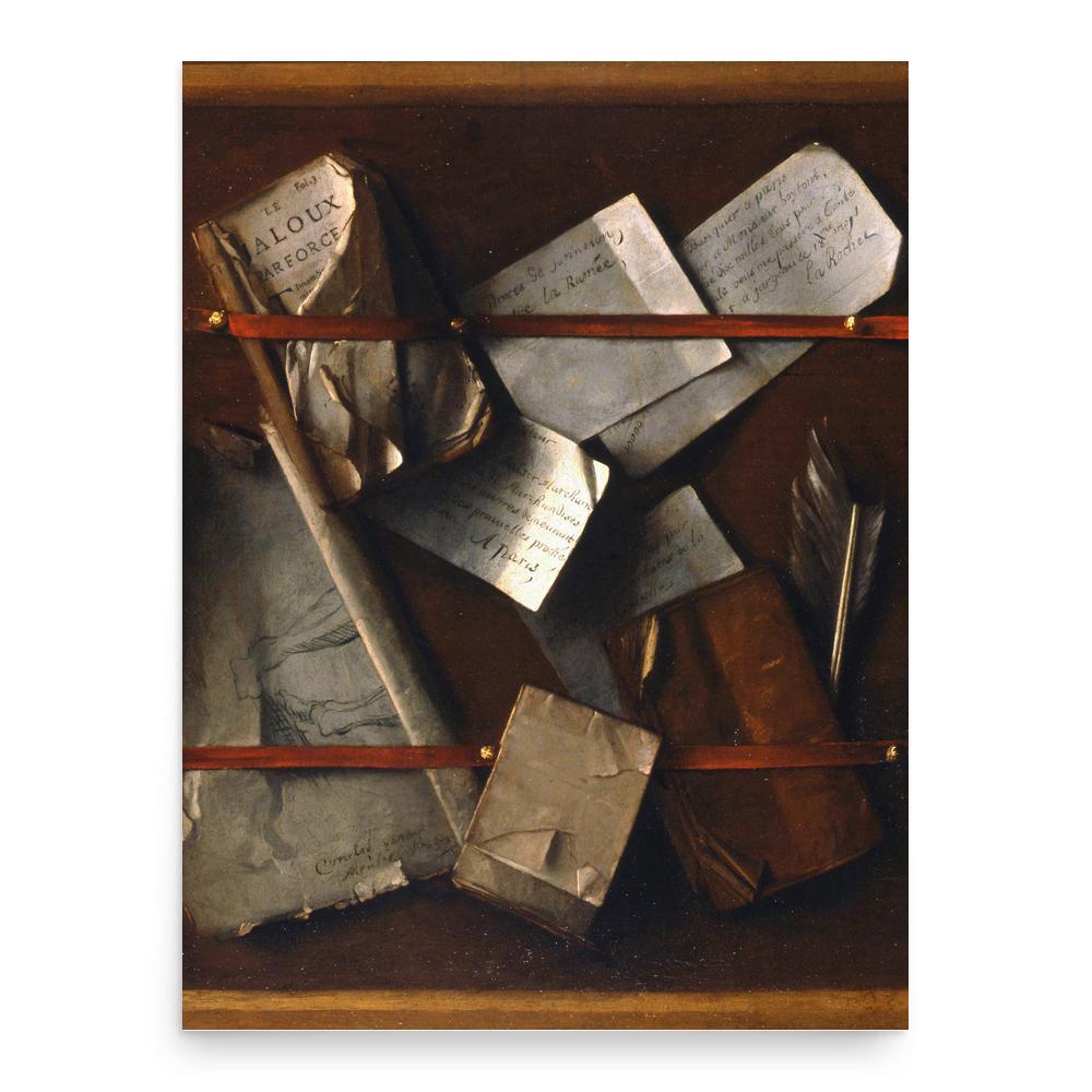 Cornelis van der Meulen poster print, in size 18x24 inches.