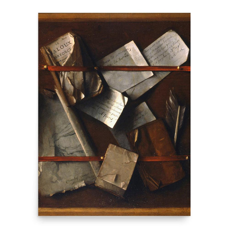 Cornelis van der Meulen poster print, in size 18x24 inches.