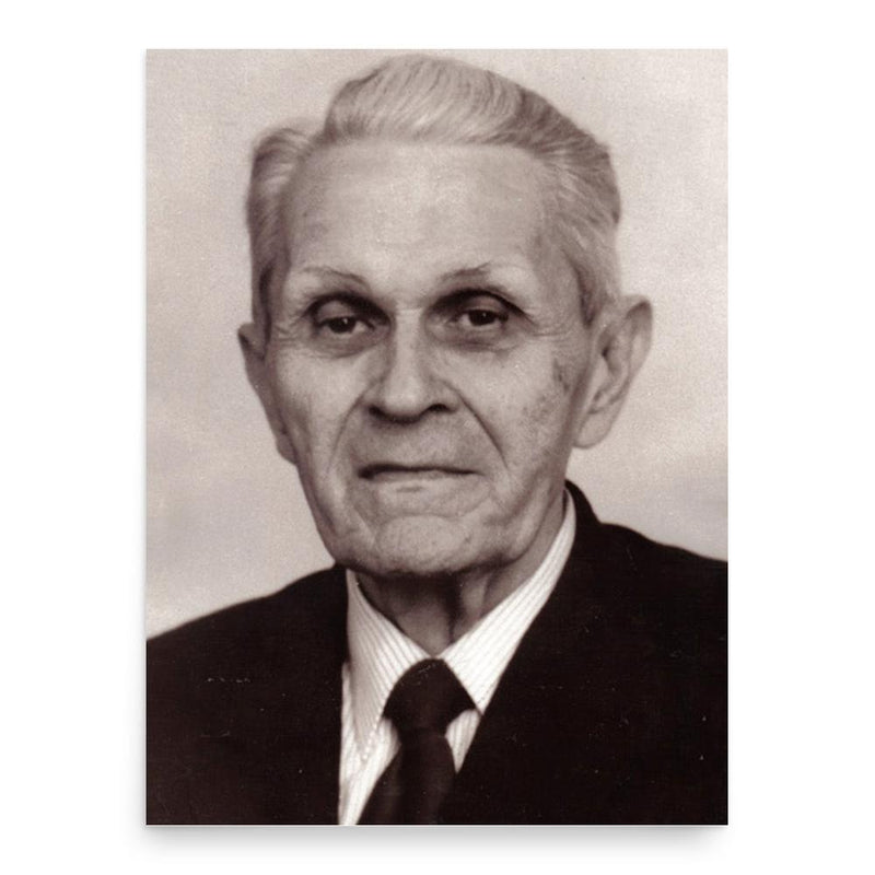 Corneliu Coposu poster print, in size 18x24 inches.