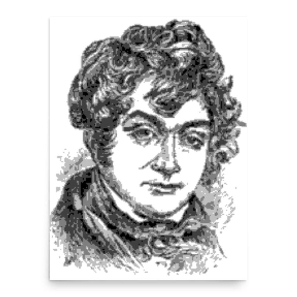 Cornelius Ambrosius Logan poster print, in size 18x24 inches.