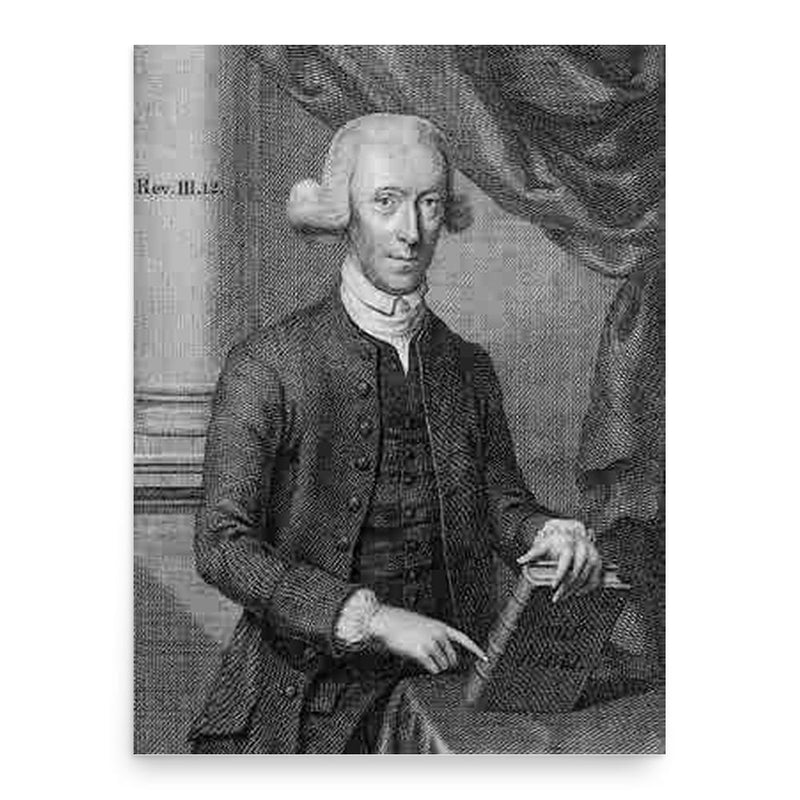Cornelius Cayley poster print, in size 18x24 inches.