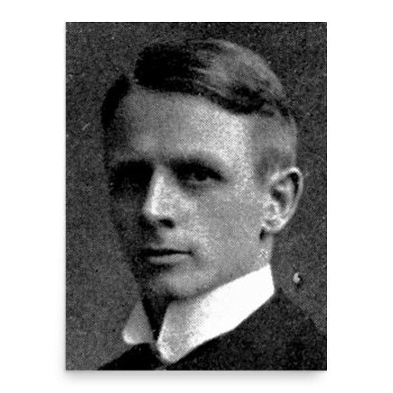 Cornelius Holmboe poster print, in size 18x24 inches.