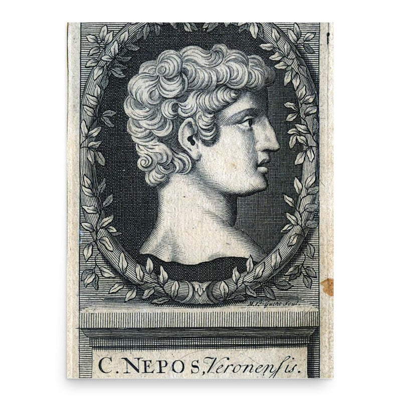 Cornelius Nepos poster print, in size 18x24 inches.