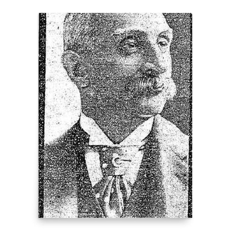 Cornelius Van Cott poster print, in size 18x24 inches.