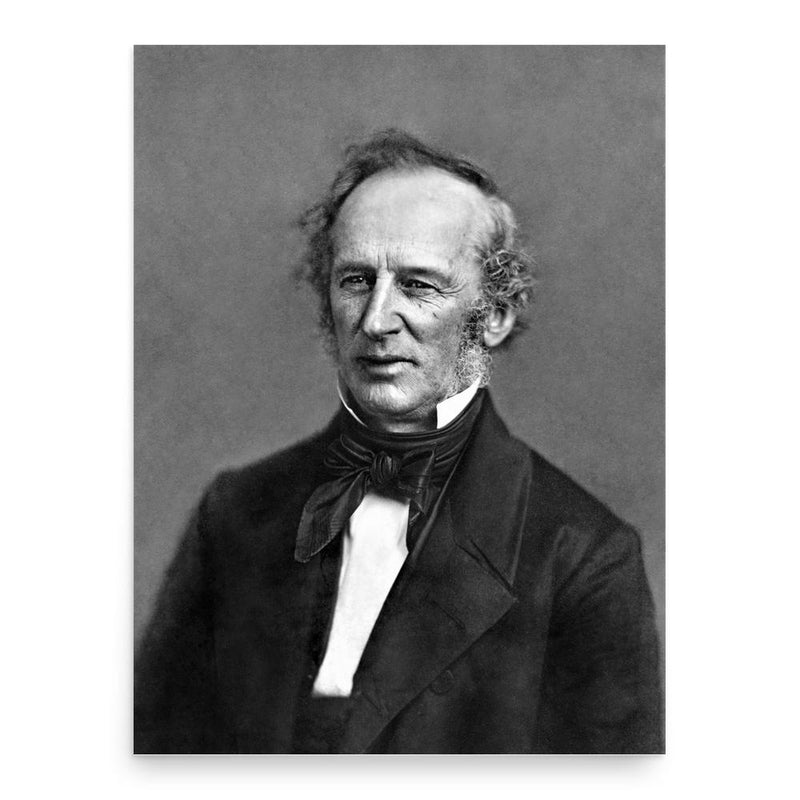 Cornelius Vanderbilt poster print, in size 18x24 inches.