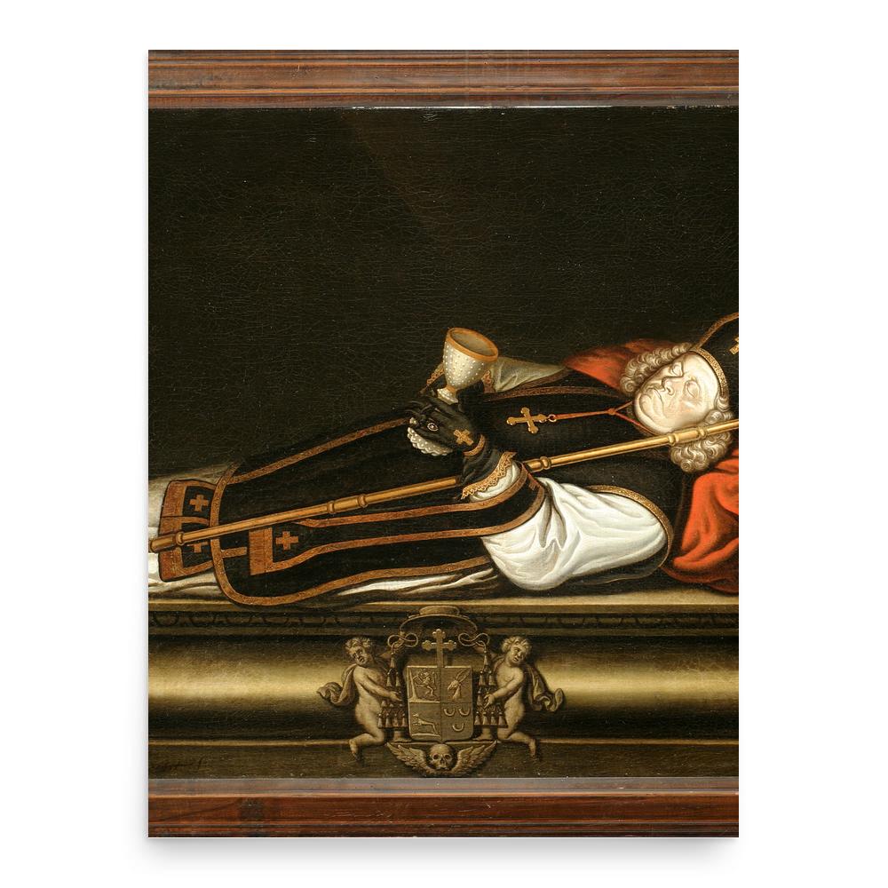 Cornelius van Steenoven poster print, in size 18x24 inches.