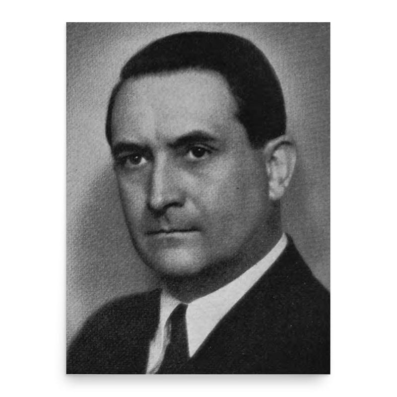 Cornell Franklin poster print, in size 18x24 inches.