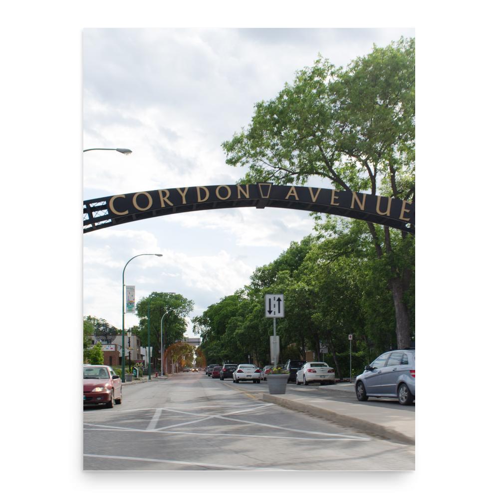 Corydon Partlow Brown poster print, in size 18x24 inches.
