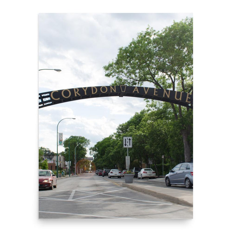 Corydon Partlow Brown poster print, in size 18x24 inches.
