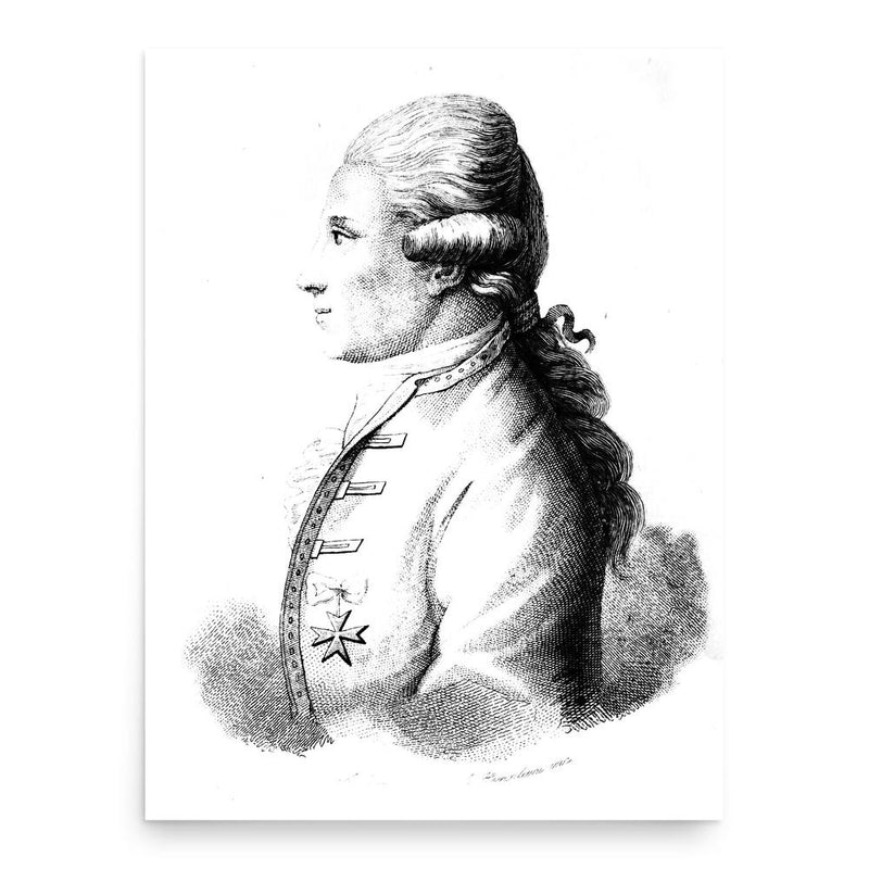 Cosimo Morelli poster print, in size 18x24 inches.