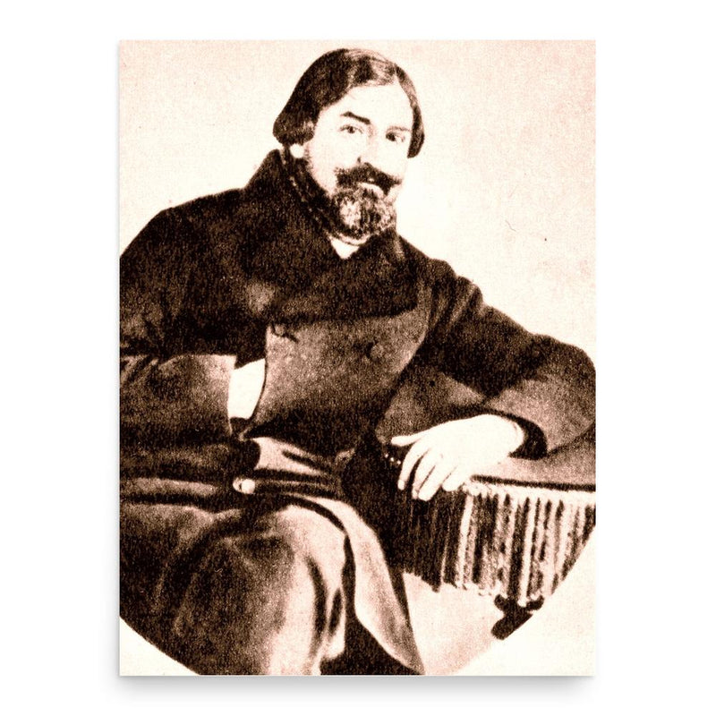 Costache Negri poster print, in size 18x24 inches.