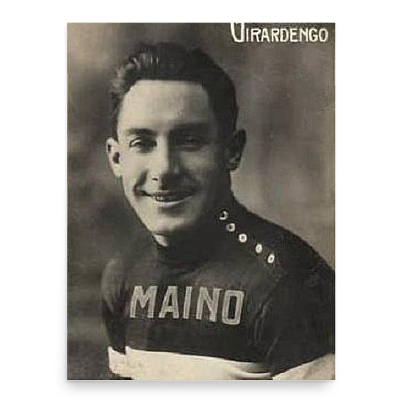 Costante Girardengo poster print, in size 18x24 inches.