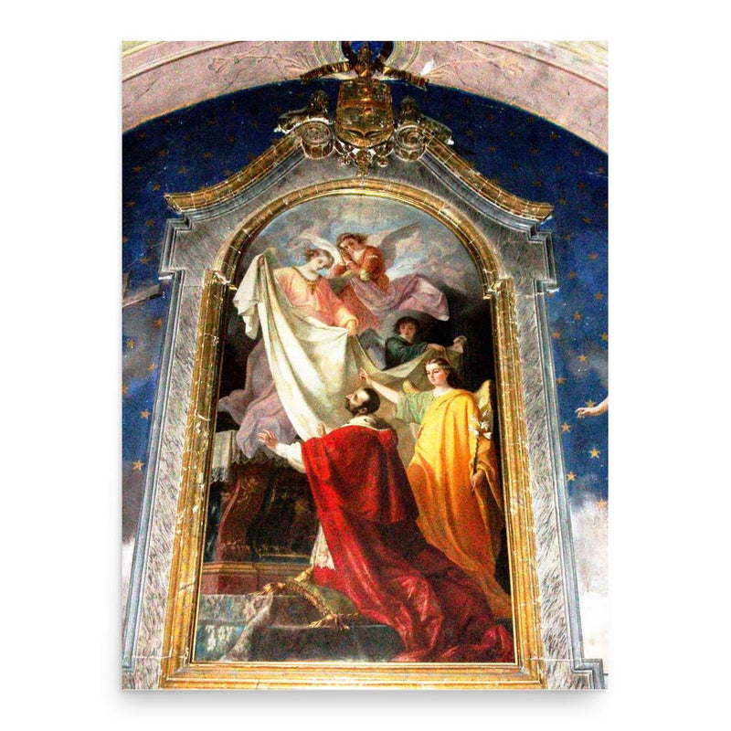 Costantino Sereno poster print, in size 18x24 inches.