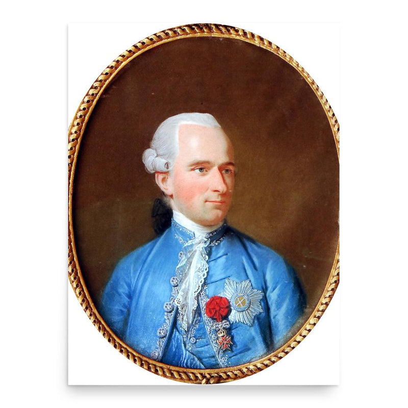 Count Camillo Marcolini poster print, in size 18x24 inches.
