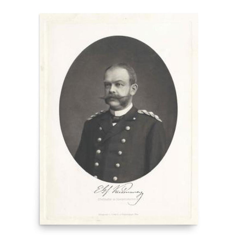 Count Erich Kielmansegg poster print, in size 18x24 inches.