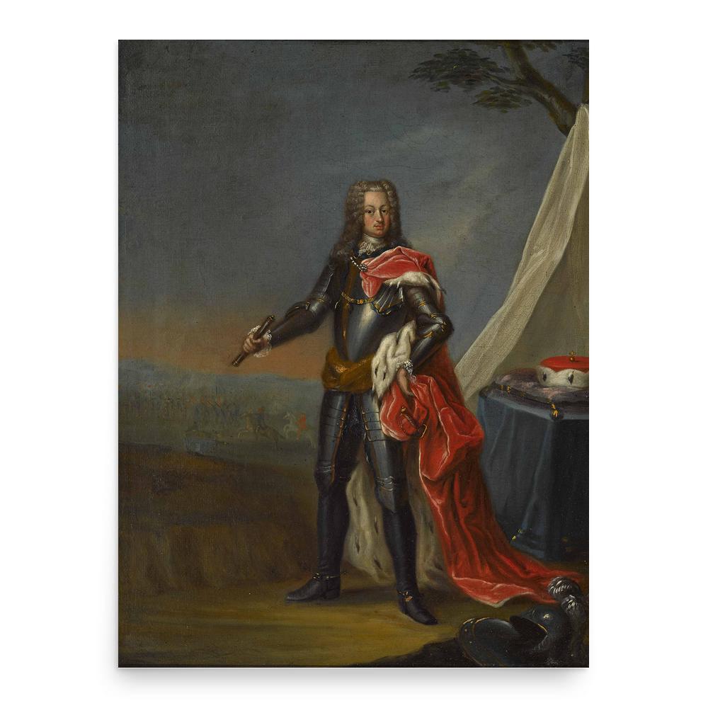 Count Palatine Joseph Charles of Sulzbach poster print, in size 18x24 inches.