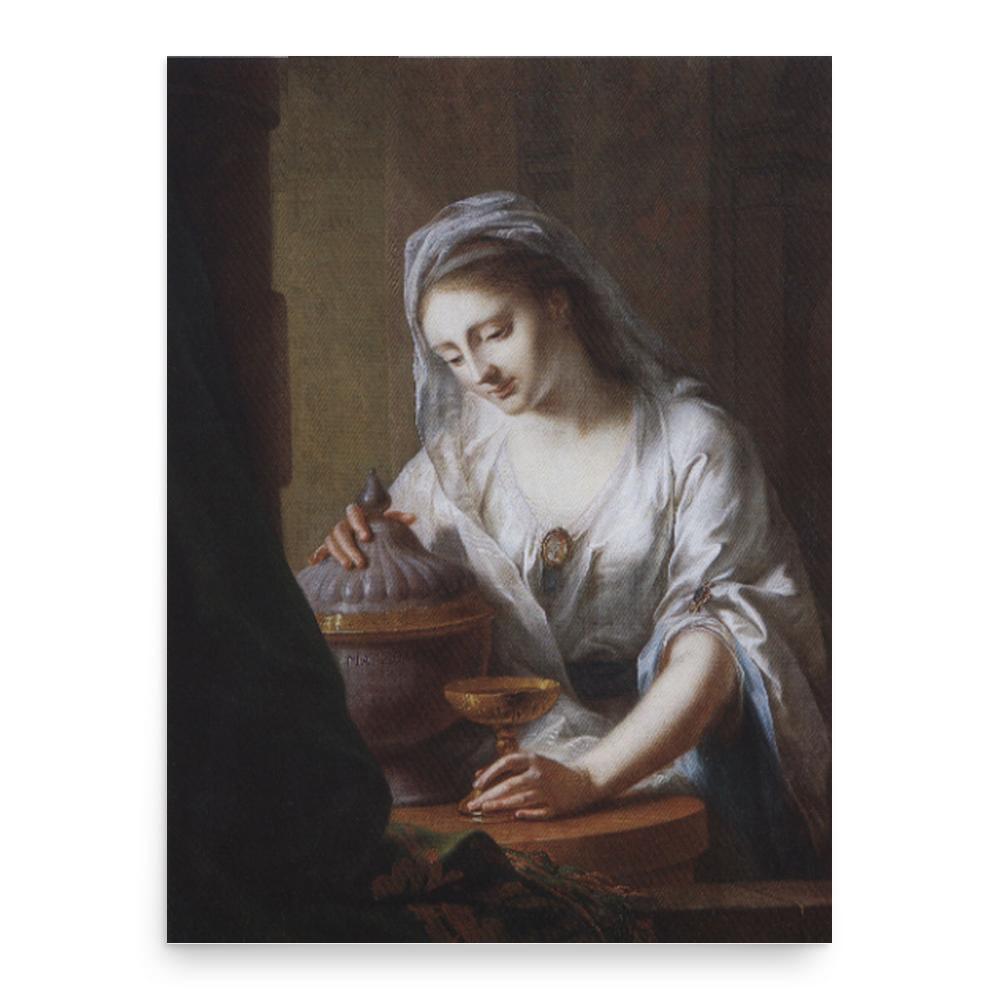 Countess Augusta Reuss of Ebersdorf poster print, in size 18x24 inches.