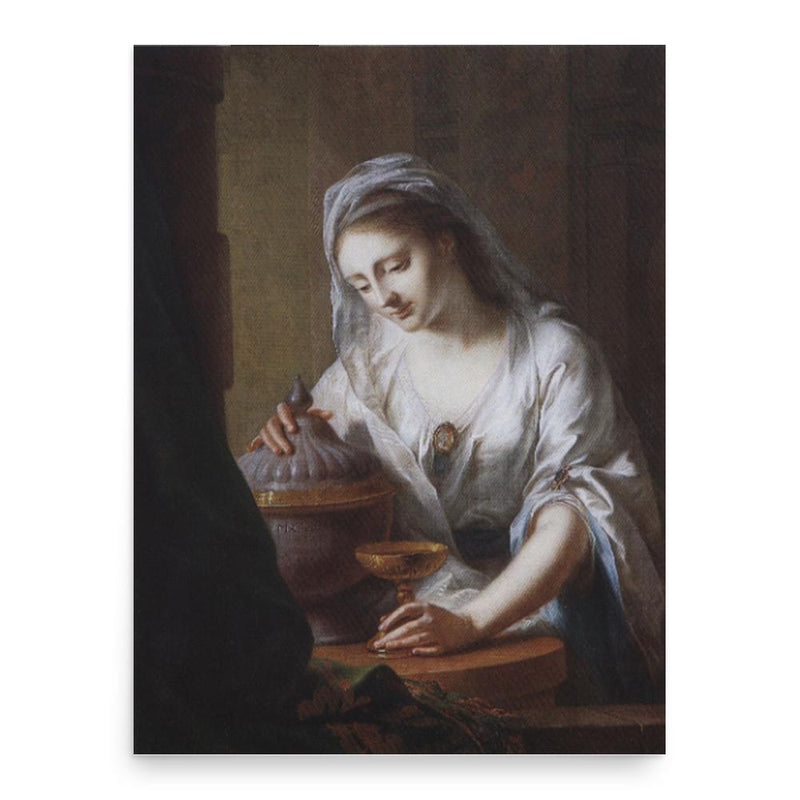 Countess Augusta Reuss of Ebersdorf poster print, in size 18x24 inches.