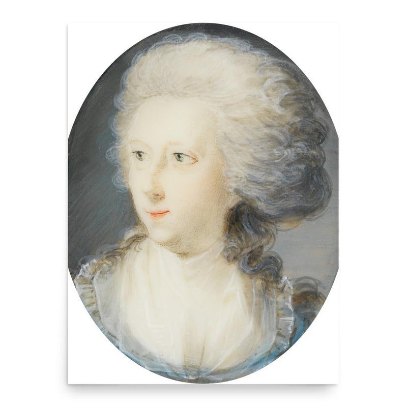 Countess Caroline Felizitas of Leiningen-Dagsburg poster print, in size 18x24 inches.