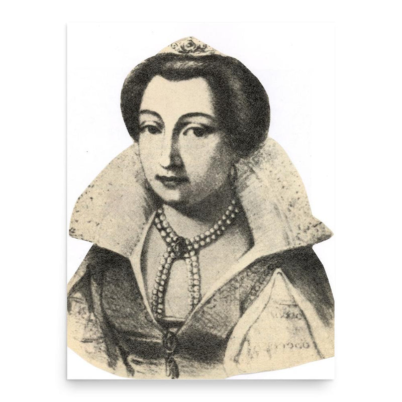 Countess Elisabeth of Nassau poster print, in size 18x24 inches.