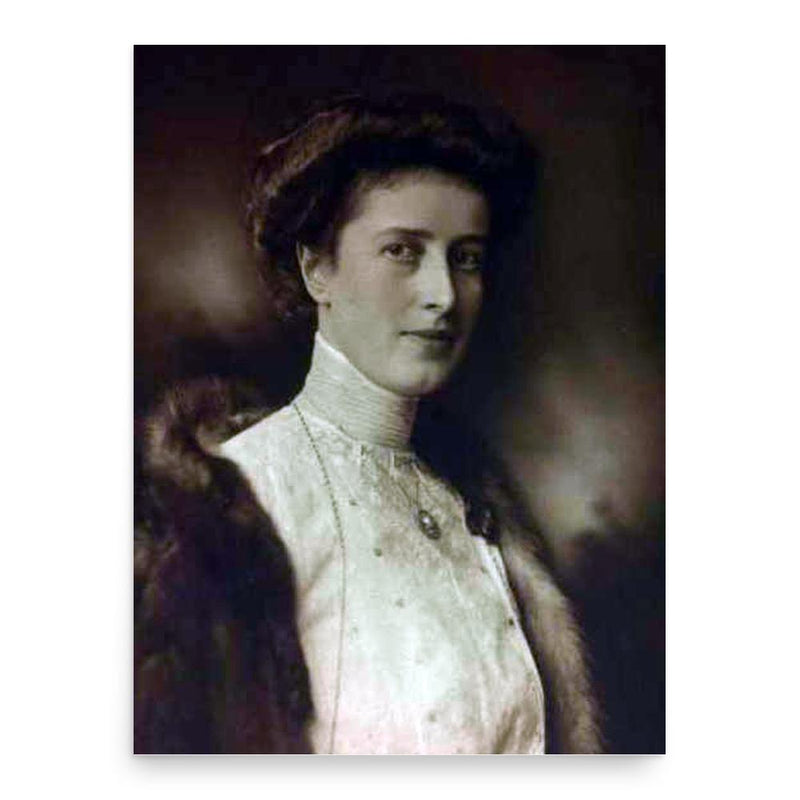 Countess Ina Marie von Bassewitz poster print, in size 18x24 inches.