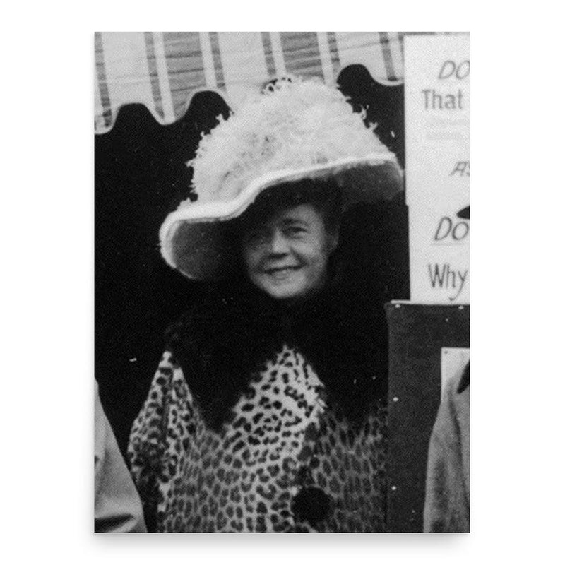 Countess Stoeffel poster print, in size 18x24 inches.