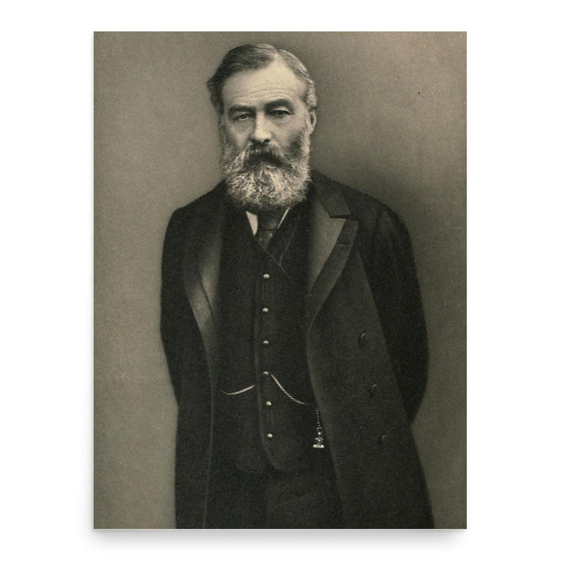 Courtenay Ilbert poster print, in size 18x24 inches.