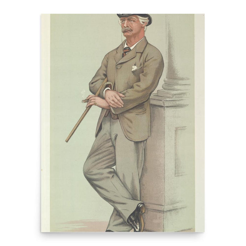Coutts Lindsay poster print, in size 18x24 inches.