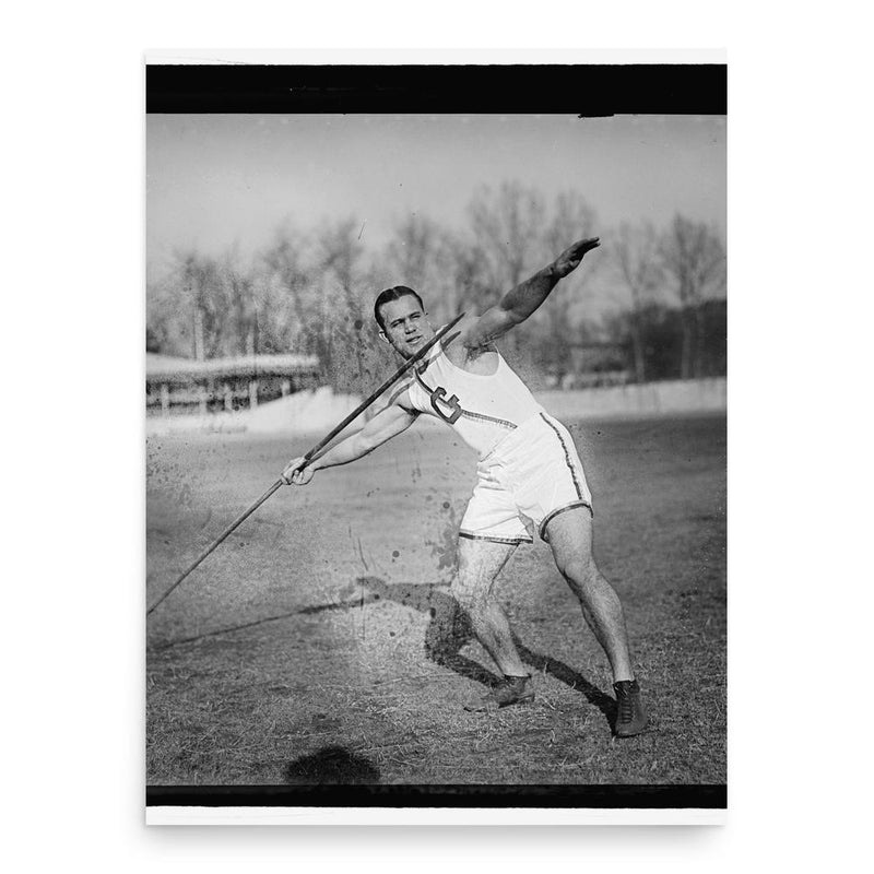 Creth Hines poster print, in size 18x24 inches.