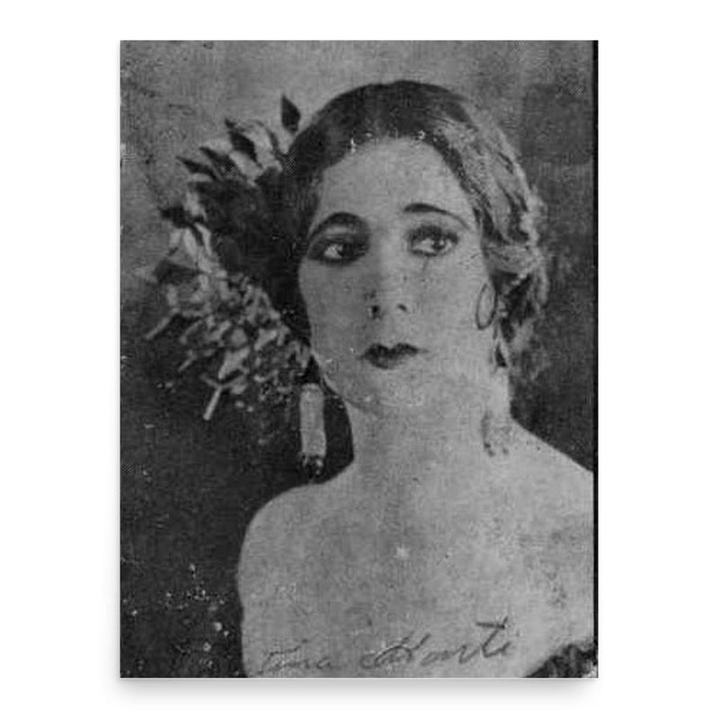 Cristina Montt poster print, in size 18x24 inches.