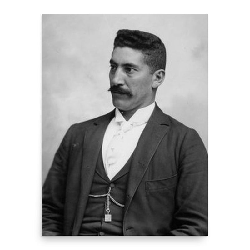 Cristobal Aguilar poster print, in size 18x24 inches.