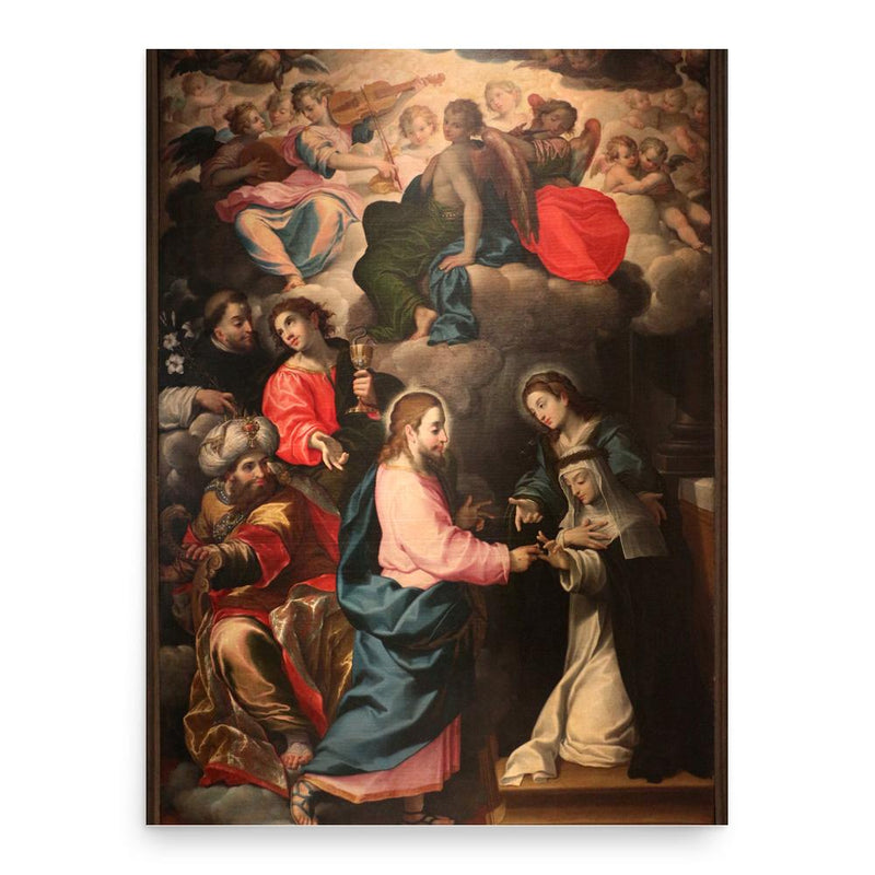 Cristoforo Agosta poster print, in size 18x24 inches.