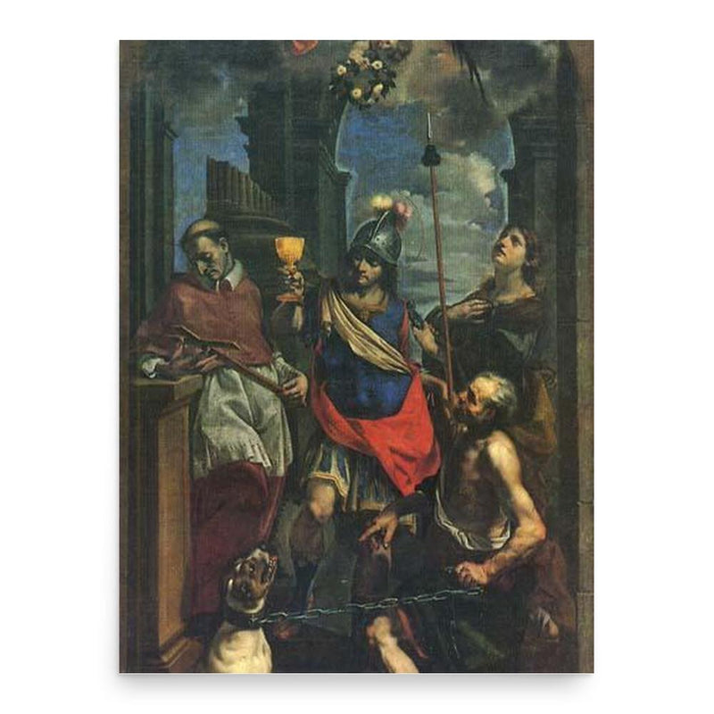 Cristoforo Savolini poster print, in size 18x24 inches.