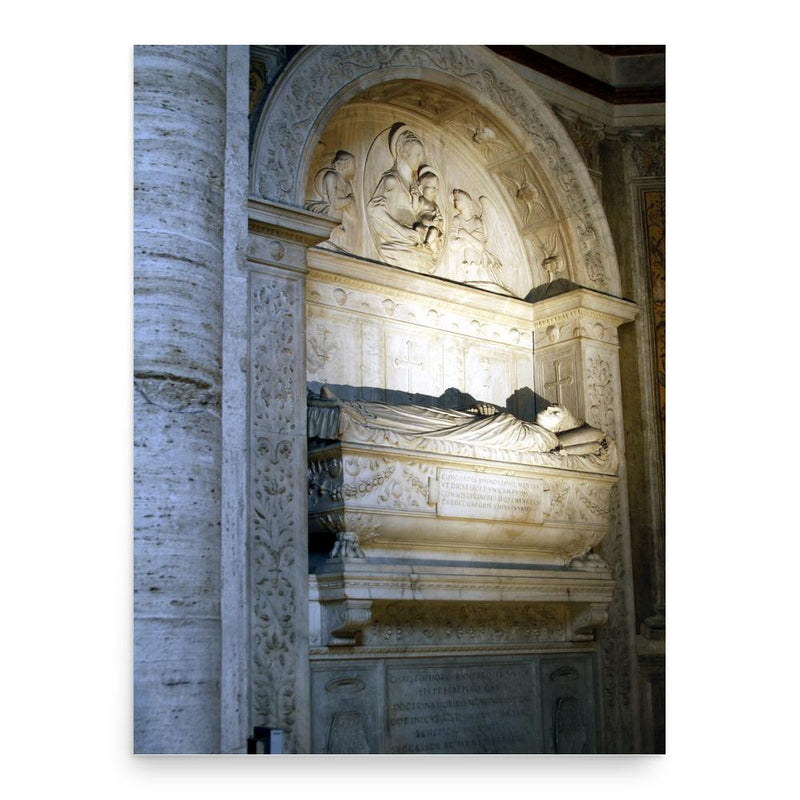 Cristoforo della Rovere poster print, in size 18x24 inches.