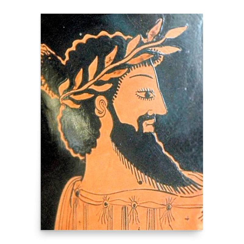 Croesus poster print, in size 18x24 inches.