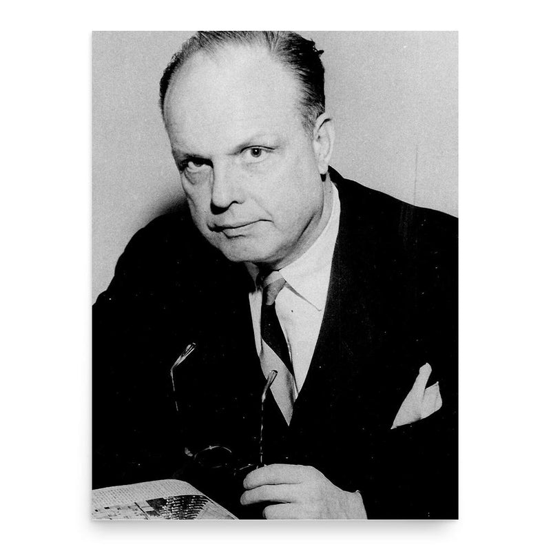Croswell Bowen poster print, in size 18x24 inches.