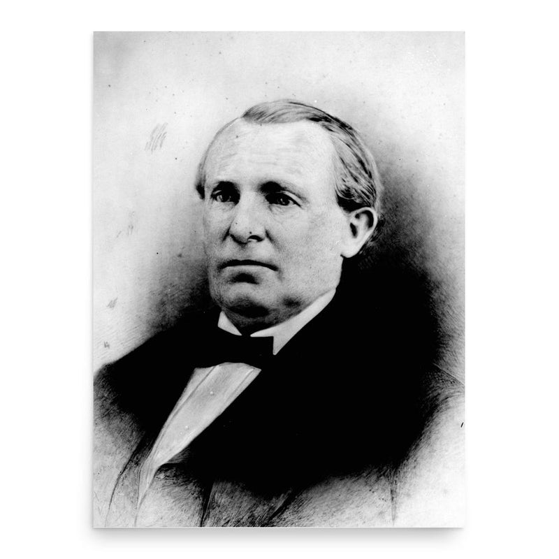 Curtis Hooks Brogden poster print, in size 18x24 inches.