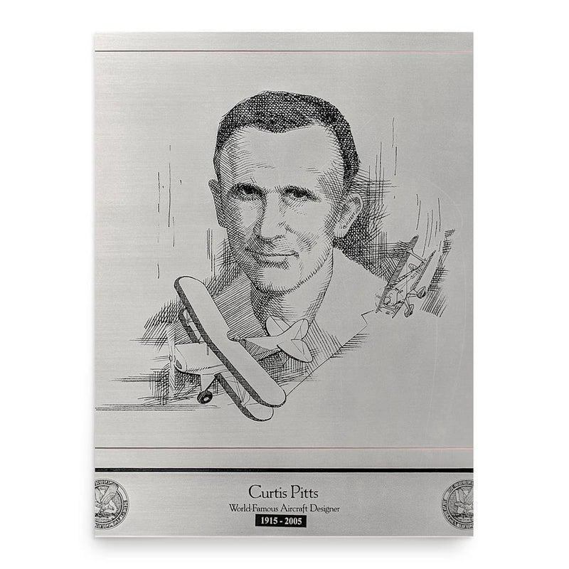 Curtis Pitts poster print, in size 18x24 inches.