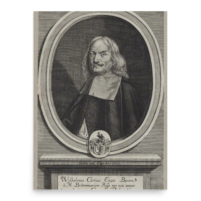 Curtius baronets poster print, in size 18x24 inches.