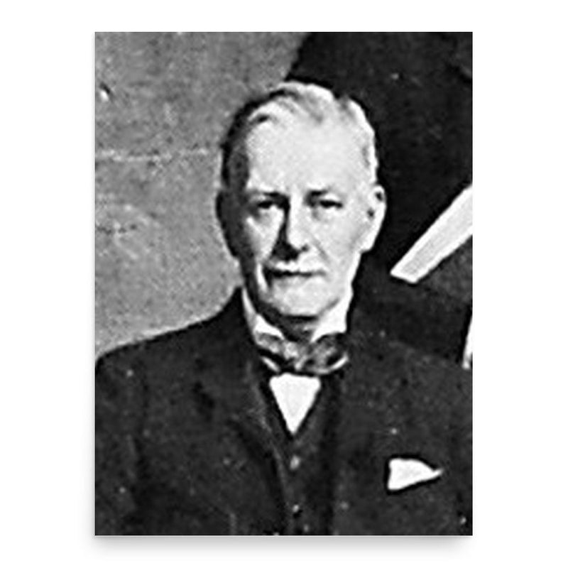 Cuthbert Sidney Wallace poster print, in size 18x24 inches.