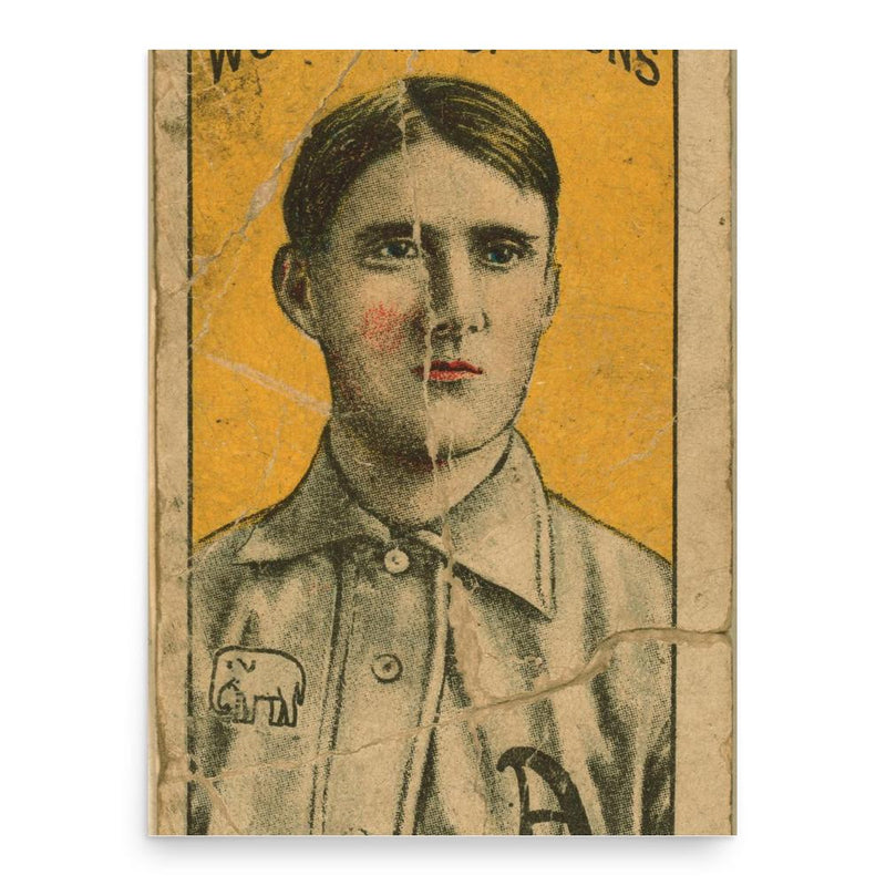 Cy Morgan poster print, in size 18x24 inches.