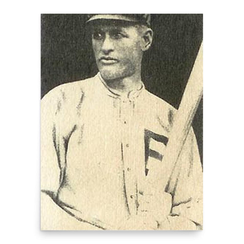 Cy Williams poster print, in size 18x24 inches.
