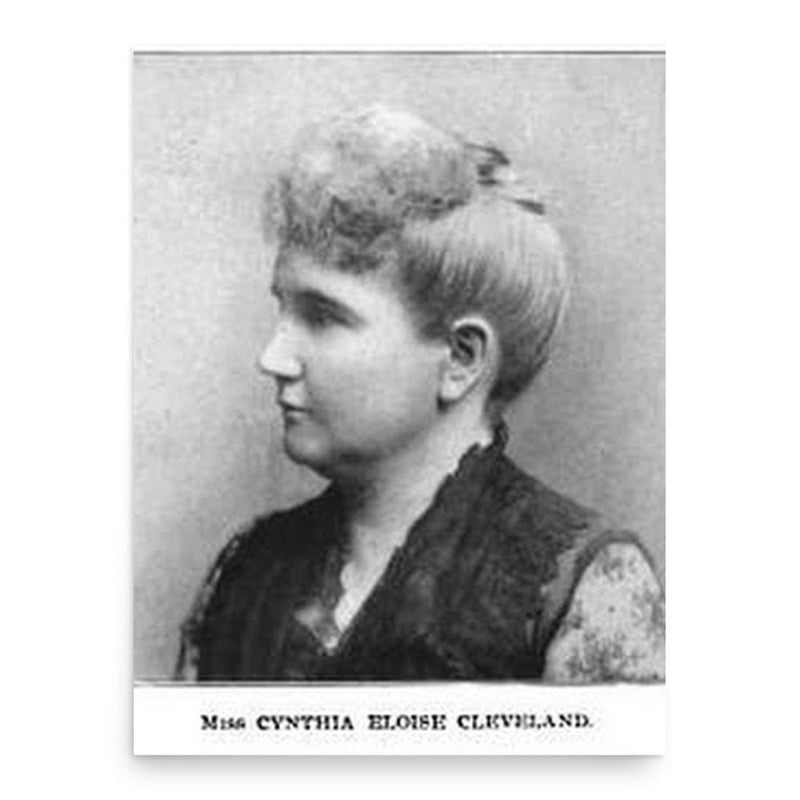 Cynthia Eloise Cleveland poster print, in size 18x24 inches.