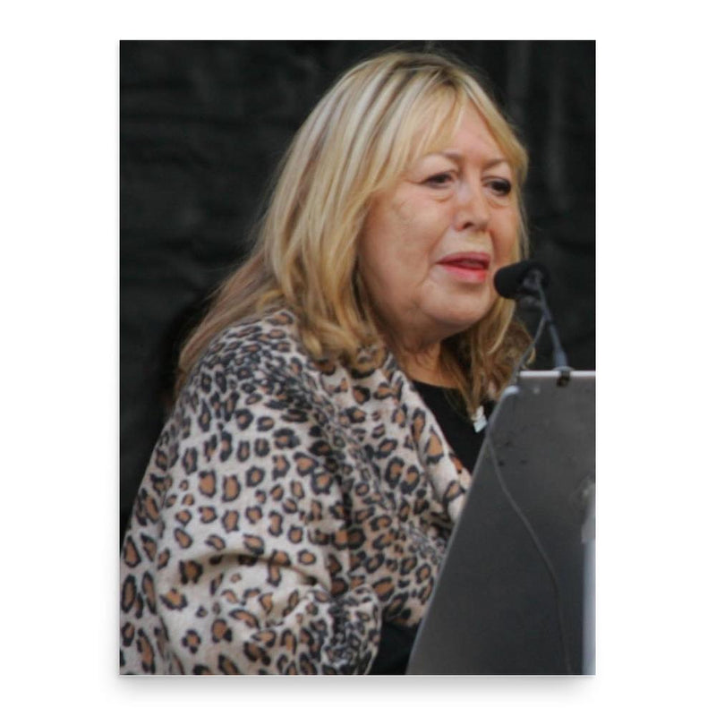 Cynthia Lennon poster print, in size 18x24 inches.