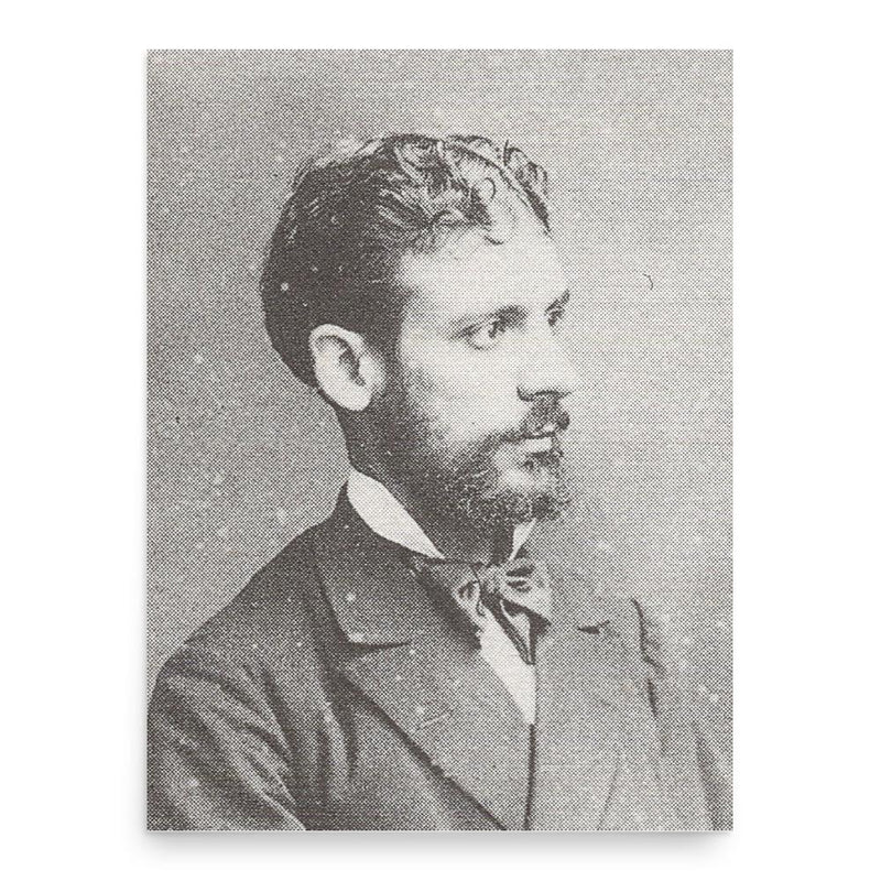 Cyparissos Stephanos poster print, in size 18x24 inches.