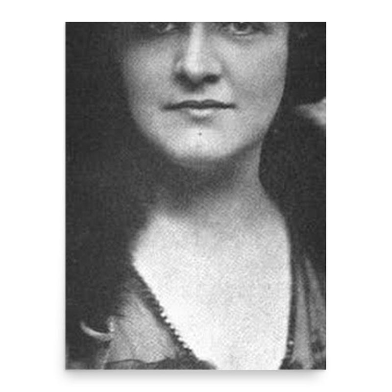 Cyrena van Gordon poster print, in size 18x24 inches.
