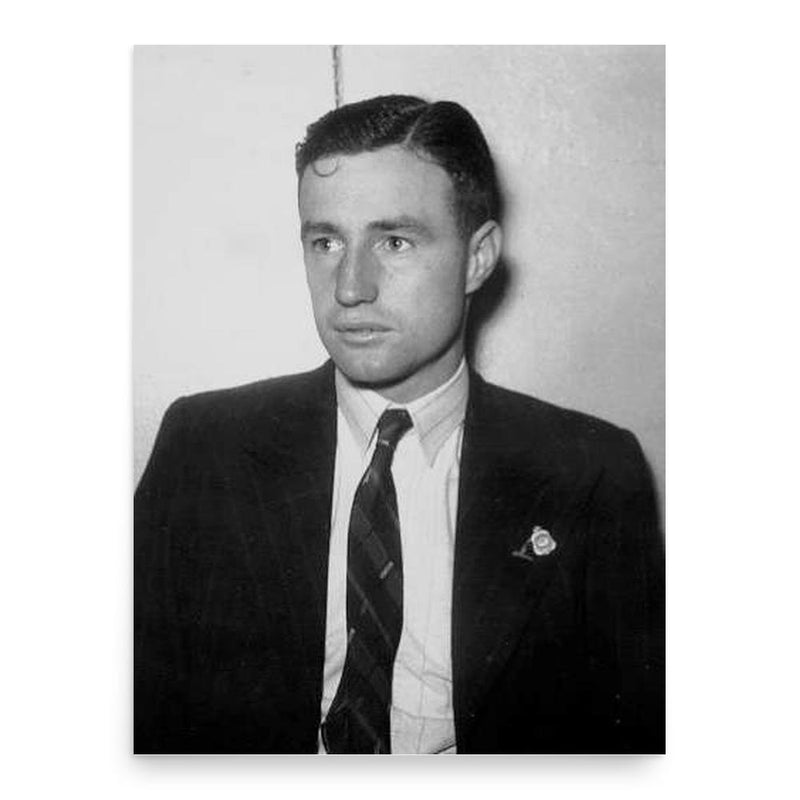 Cyril Burke poster print, in size 18x24 inches.