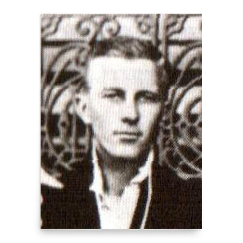 Cyril Crawford poster print, in size 18x24 inches.