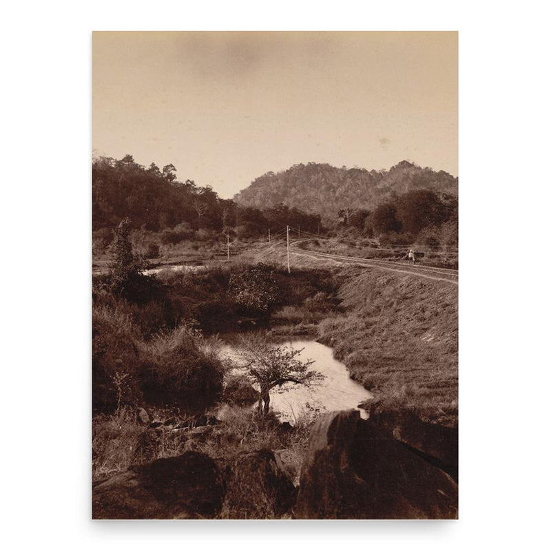 Cyril Lloyd Jones poster print, in size 18x24 inches.